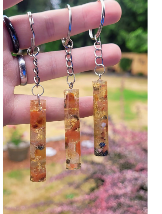 Prosperity Column Keychain