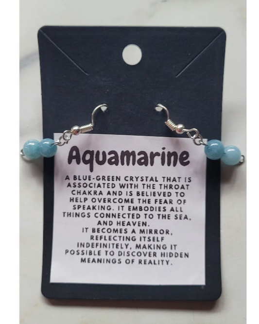 Aquamarine Earrings
