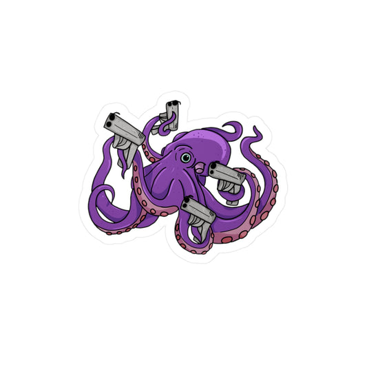GLOCtopus Kiss-Cut Vinyl Decal