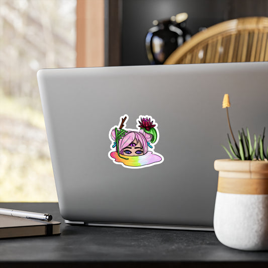 Rainbow Puddles Kiss-Cut Vinyl Decals
