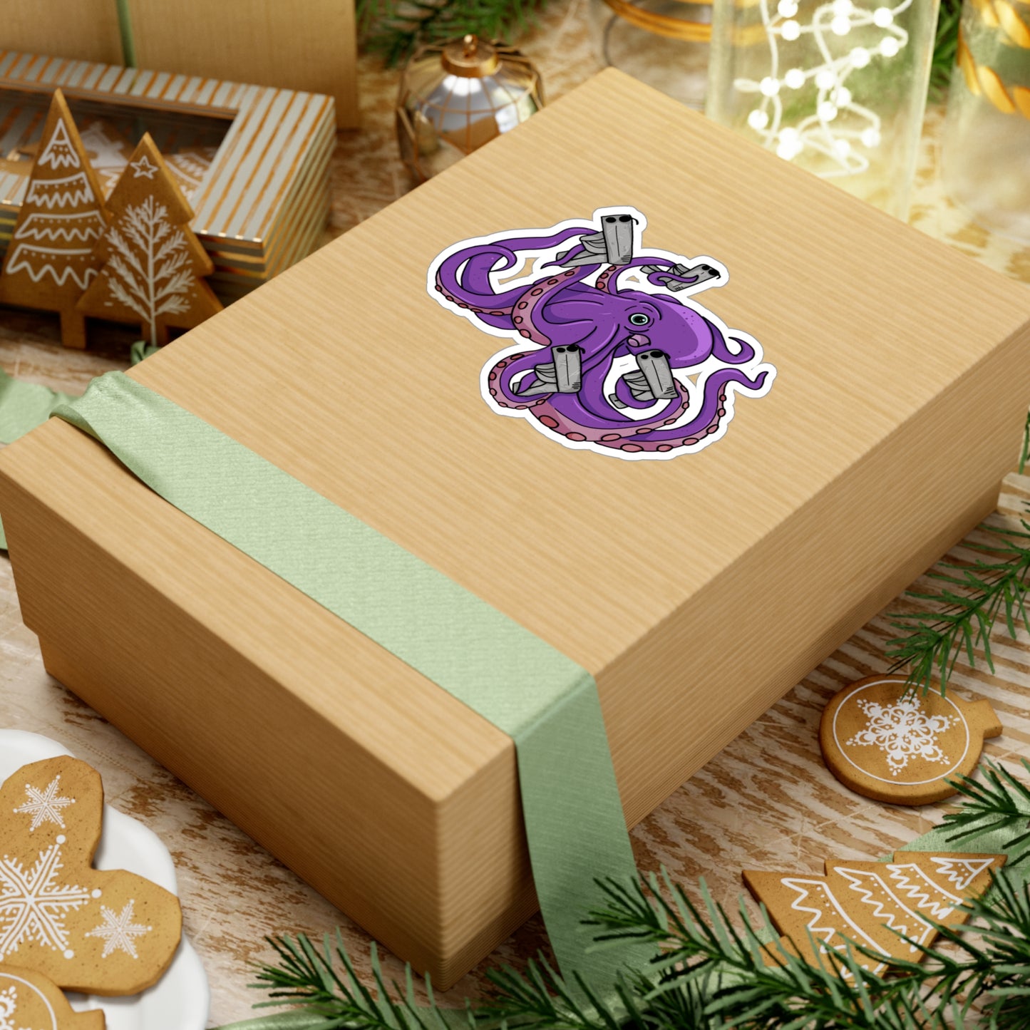 GLOCtopus Kiss-Cut Vinyl Decal