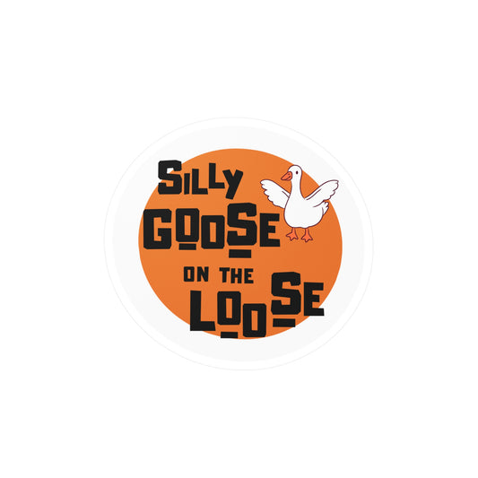 Silly Goose Kiss-Cut Vinyl Decal