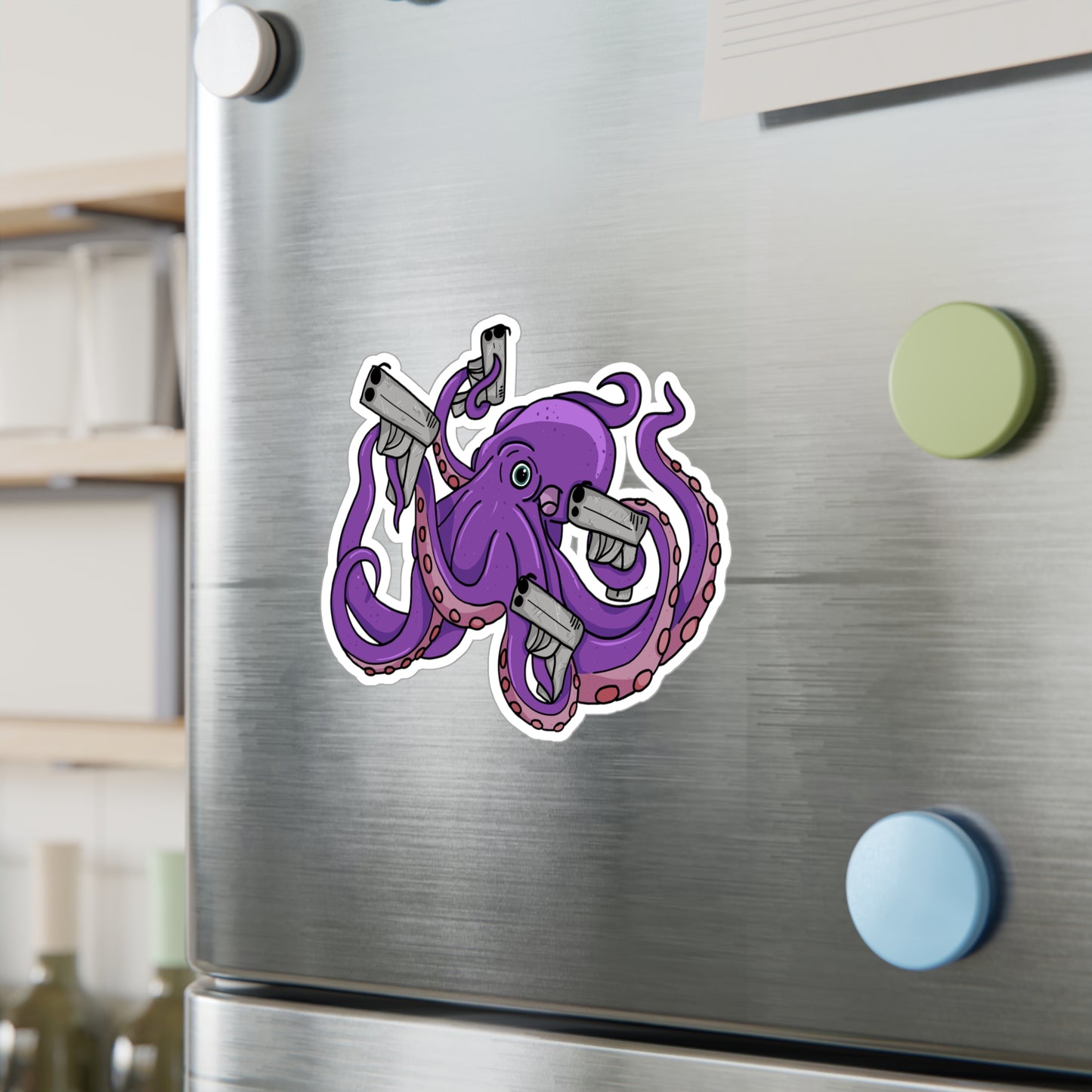 GLOCtopus Kiss-Cut Vinyl Decal
