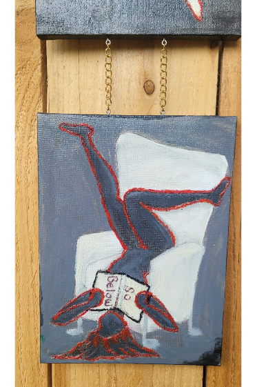 'As Above So Below' Chained Art Piece