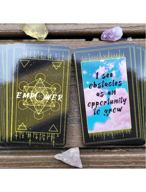 Positive Affirmation Deck of 53 Cards