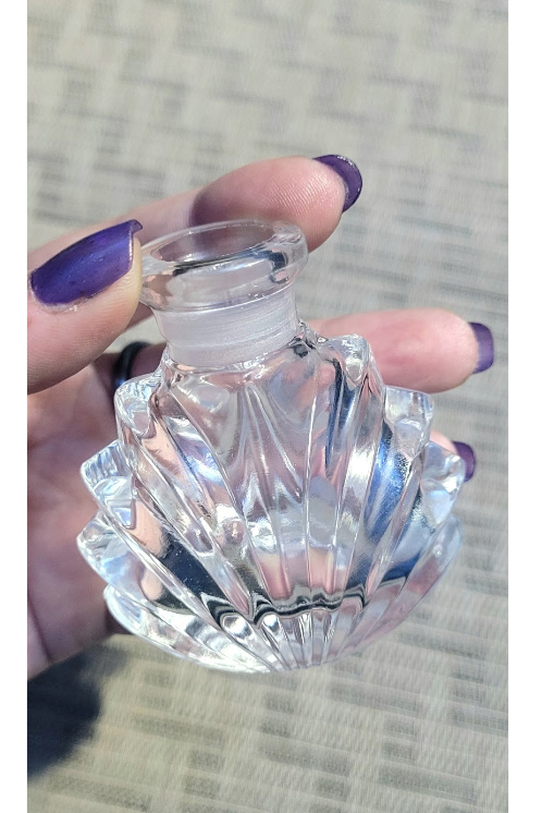 Glass Deco Style Empty Perfume Bottle