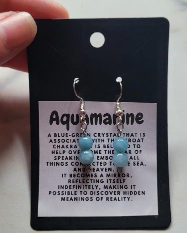 Aquamarine Earrings