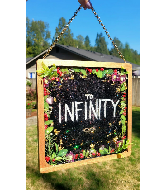 "To Infinity" Hanging Wall Art