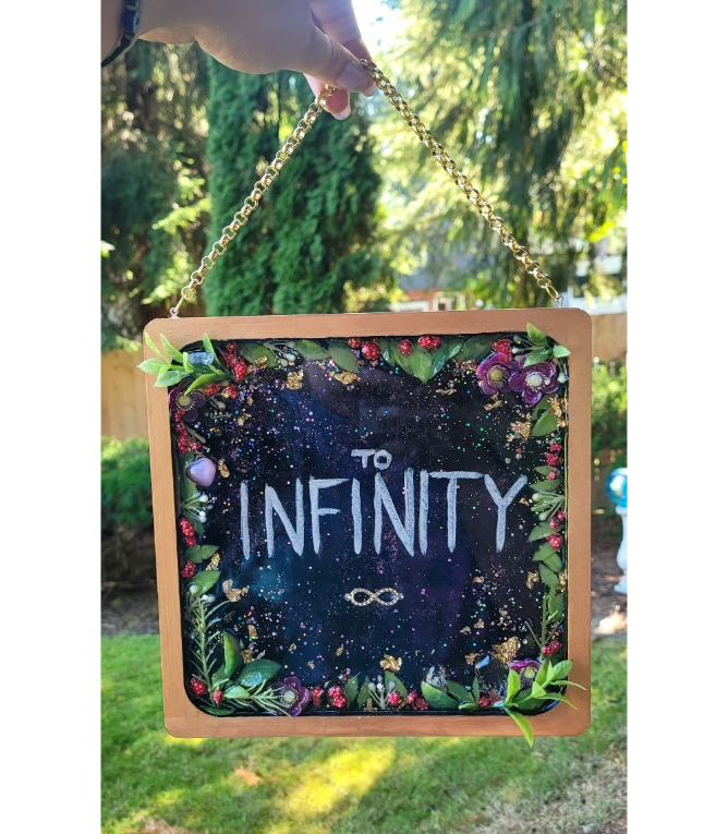 "To Infinity" Hanging Wall Art