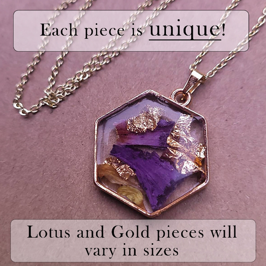 Egyptian Blue Lotus Necklace