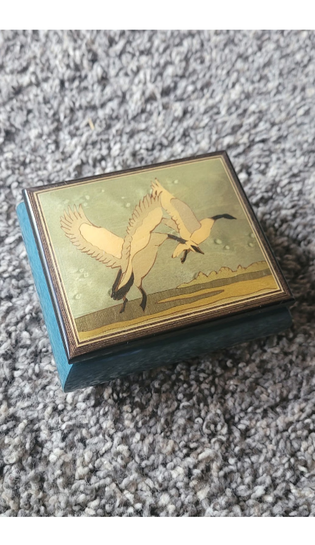 Vintage Reuge Italian Inlayed Music Box