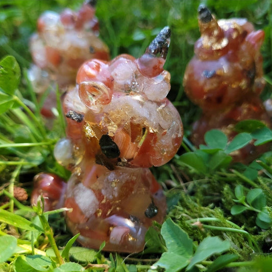 Prosperity Pony - 2 inch Crystal Resin Unicorn
