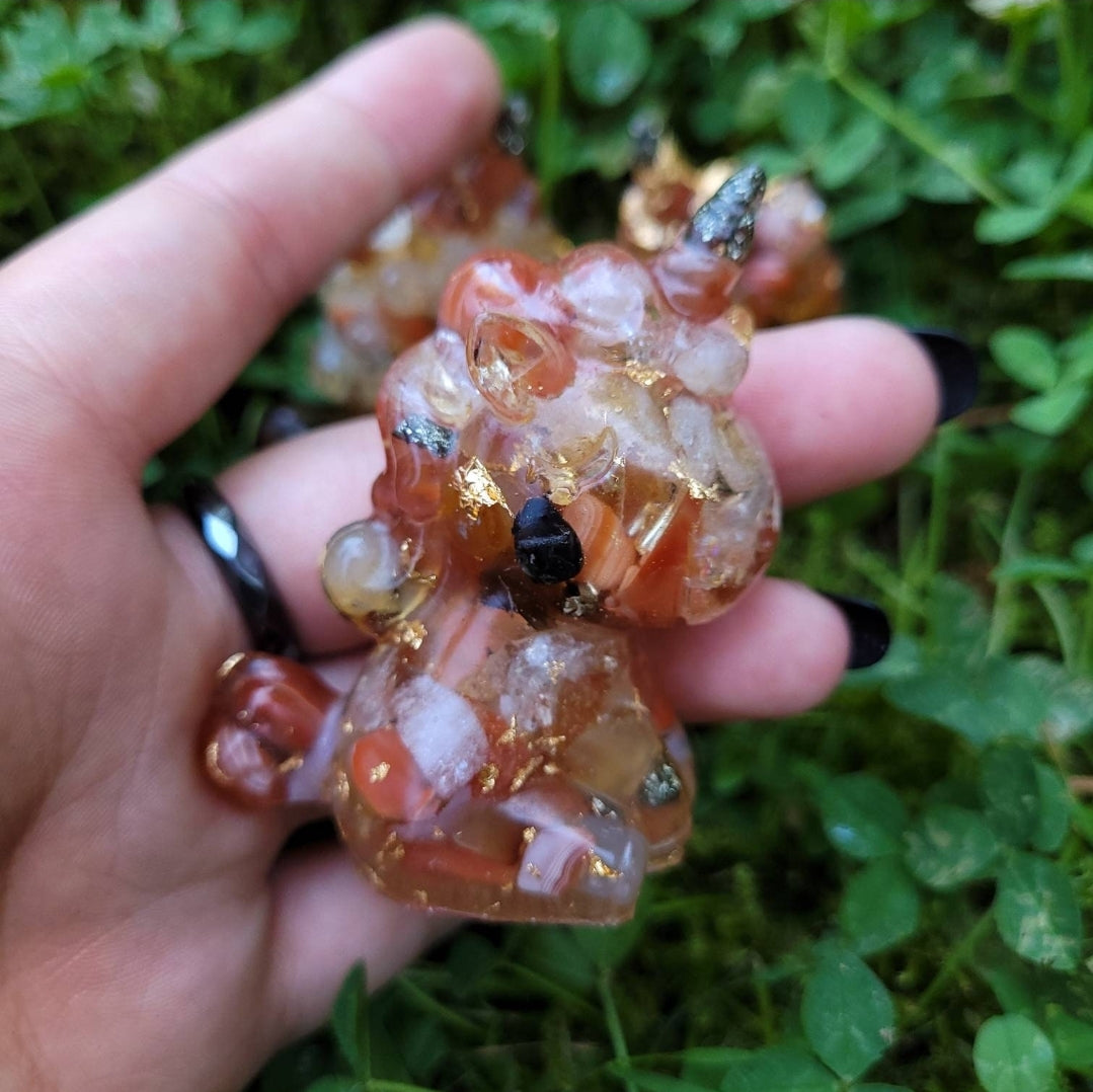 Prosperity Pony - 2 inch Crystal Resin Unicorn