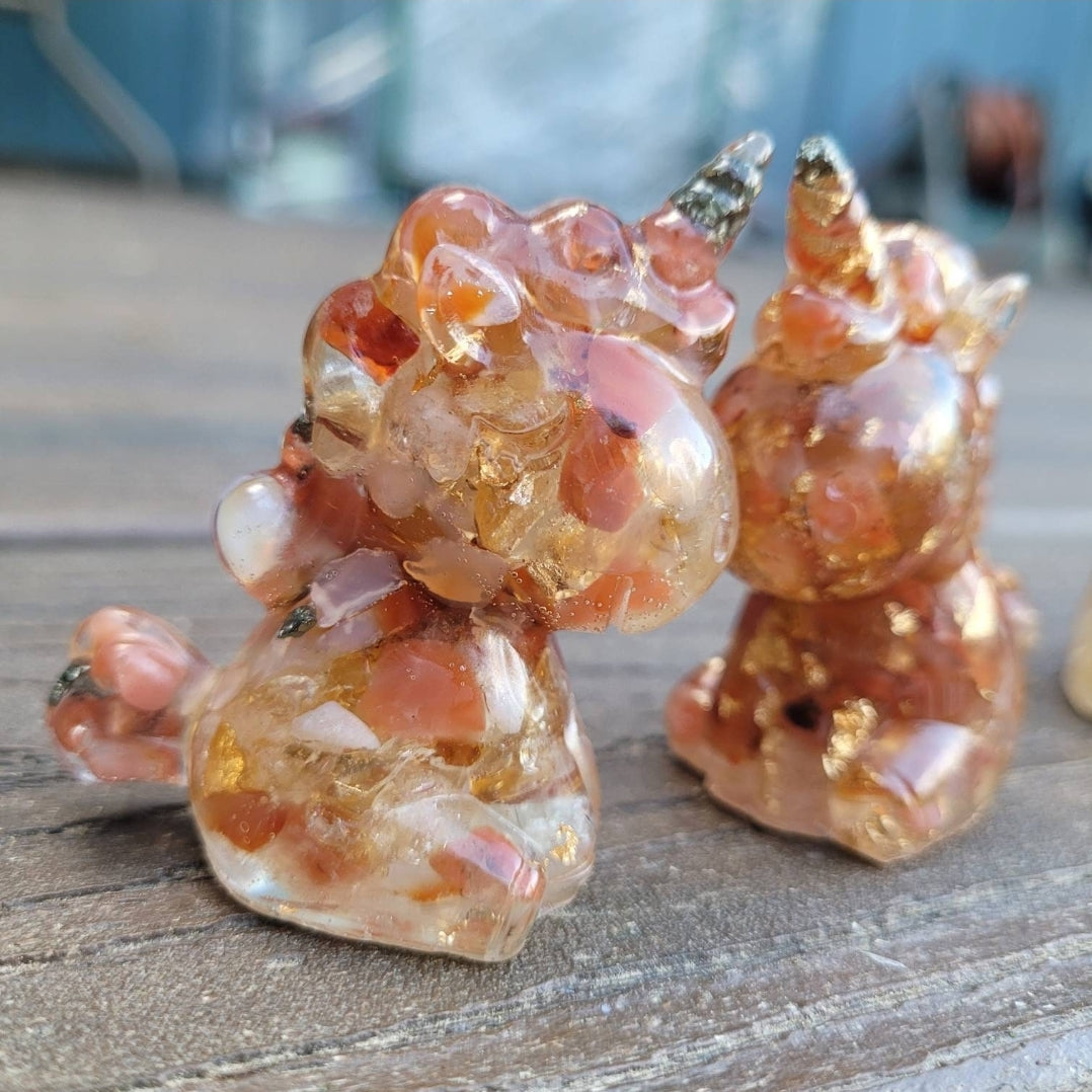 Prosperity Pony - 2 inch Crystal Resin Unicorn