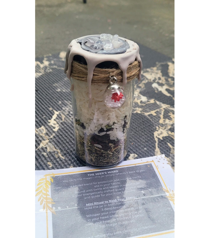 The Seer's Ward Spell Jar