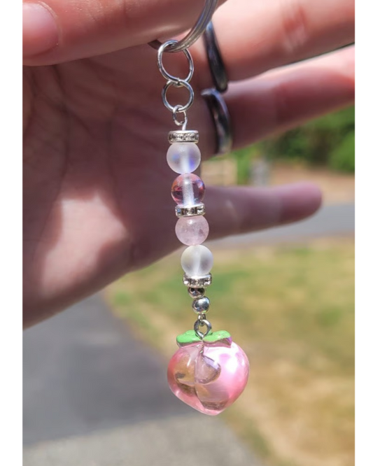 Peachy Keychain