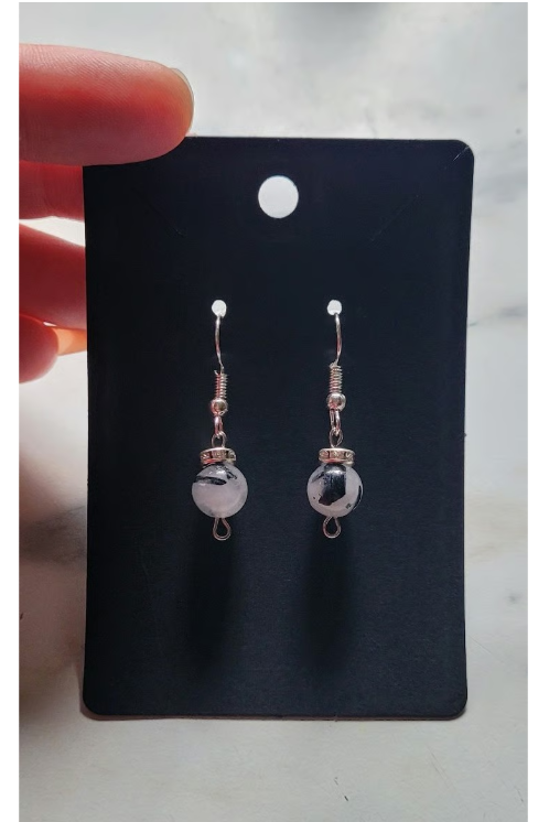 Tourmalated Quartz Earrings