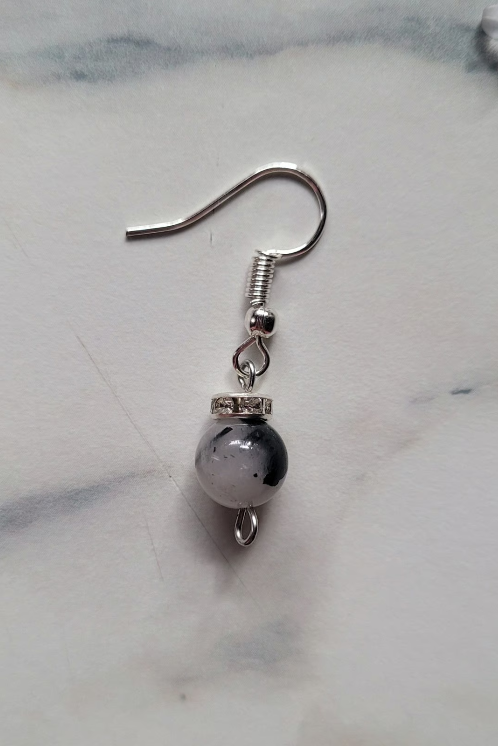 Tourmalated Quartz Earrings