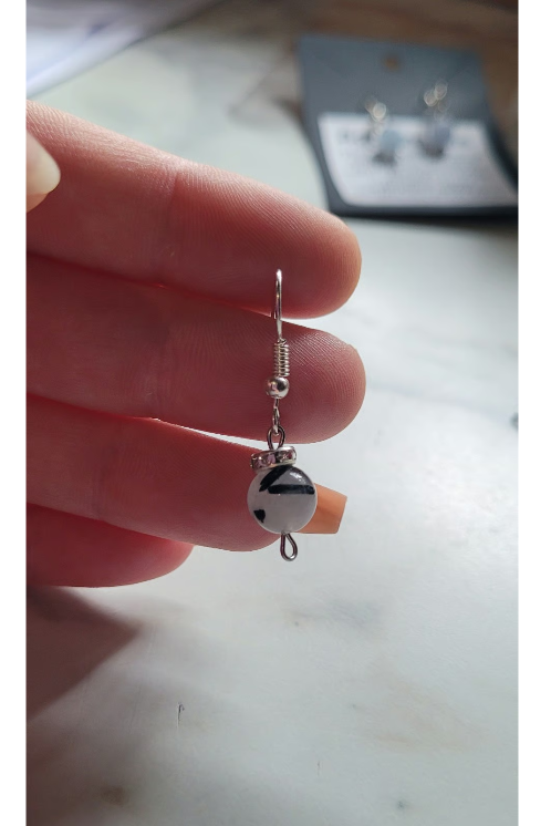 Tourmalated Quartz Earrings