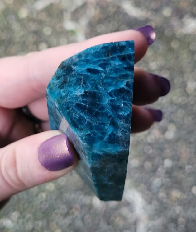 Raw Blue Apatite