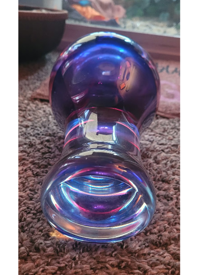 Italian Murano style Decorative Glass Art Vase #1