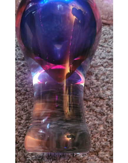 Italian Murano style Decorative Glass Art Vase #1