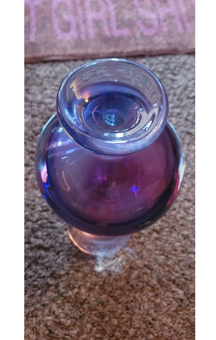Italian Murano style Decorative Glass Art Vase #2
